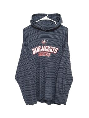 NHL Blue Jackets Hoodie Sweatshirt Mens 3XL